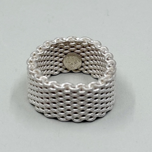 sterling silver Somerset band ring - GM23 - Picture 4 of 5